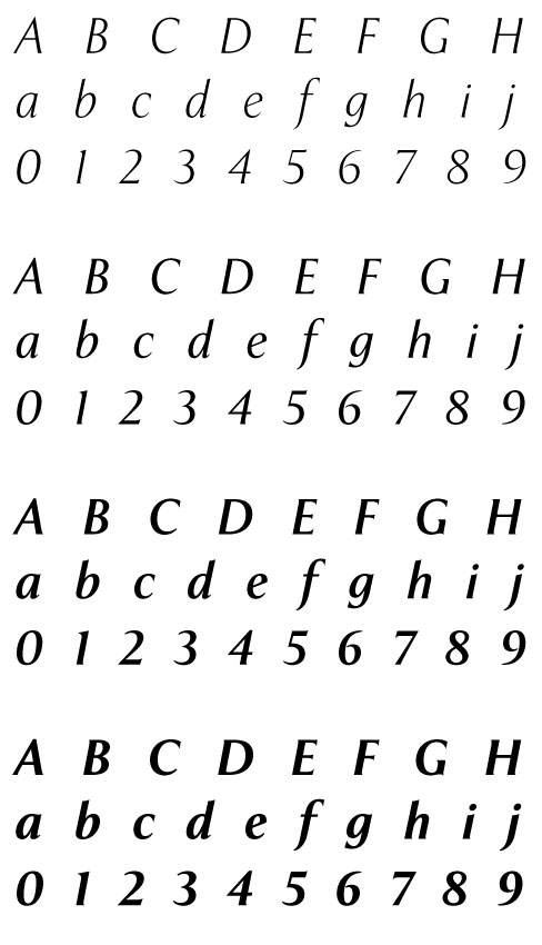 Exemplar-Pro-Subset-Italic