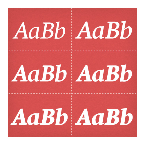 Harfang Italic Subset