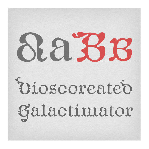 Caligrafia De Bula Font from the library of PSY/OPS Type Foundry