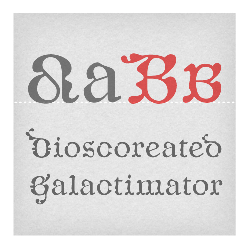 Caligrafia De Bula Font from the library of PSY/OPS Type Foundry