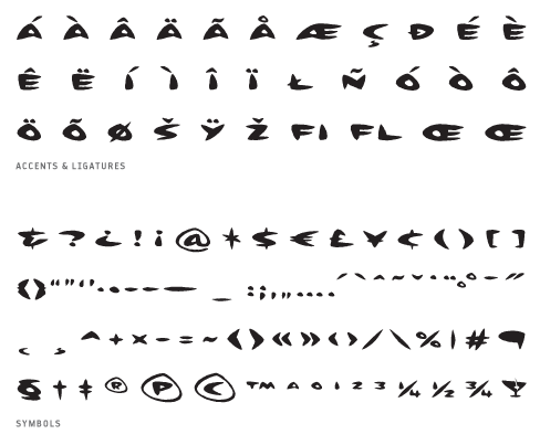 MartiniAtJoes_Brush – Accents, Ligatures and Symbols MartiniAtJoes_Brush - Accents, Ligatures and Symbols