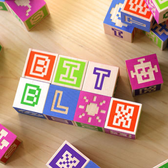 Bitblox Alphabet Blocks