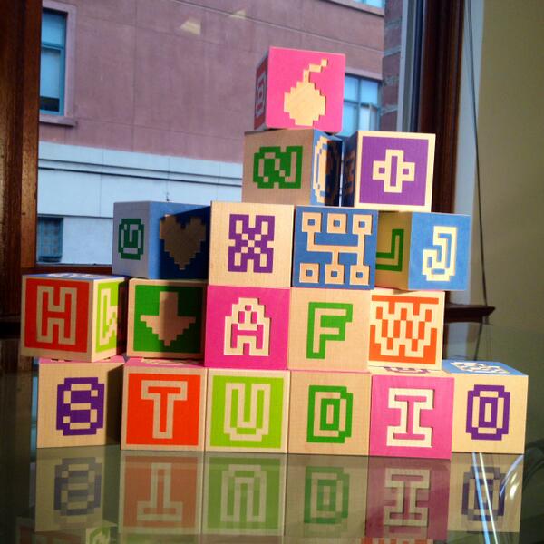 Fun with Bitblox Alphabet Blocks