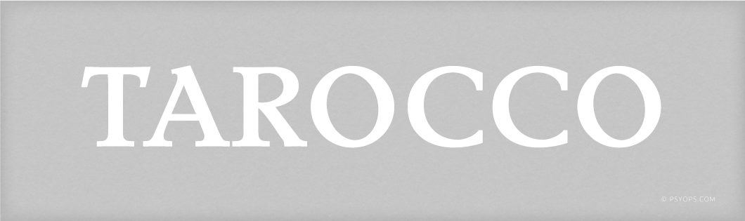 Tarocco Font