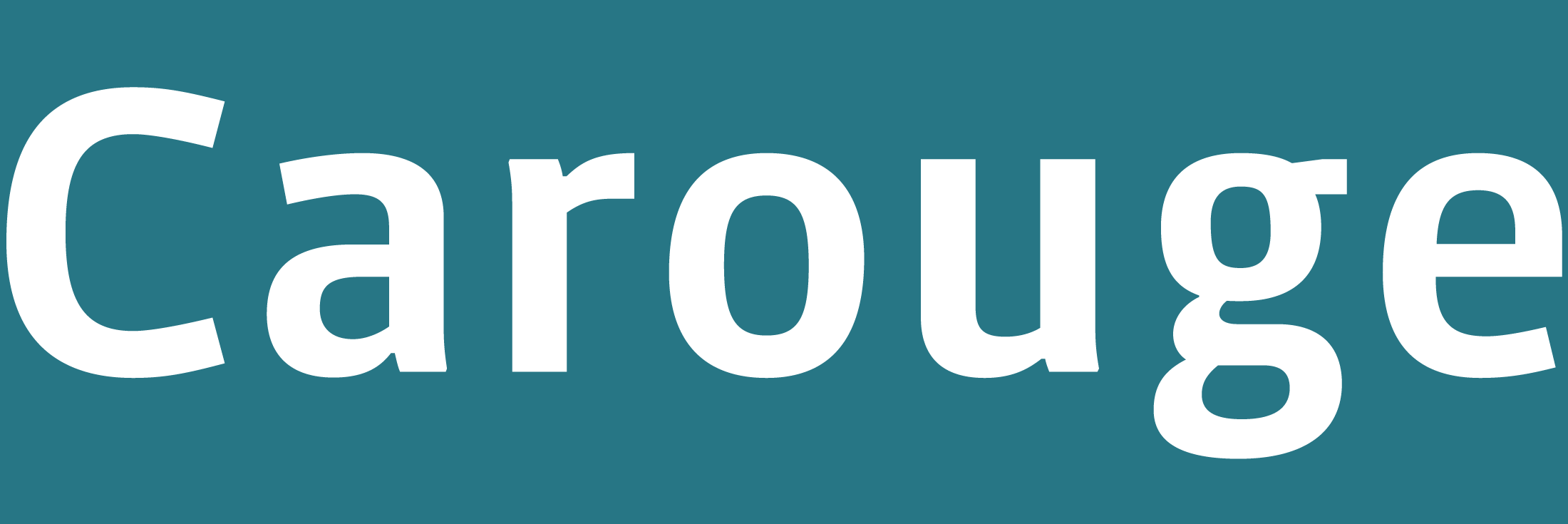 Carouge Pro Font Banner