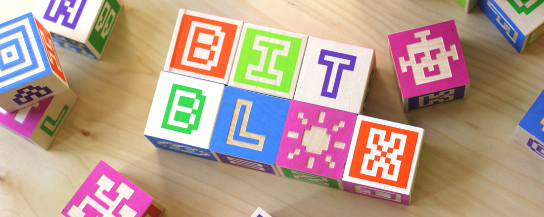 Bitblox Alphabet Blocks