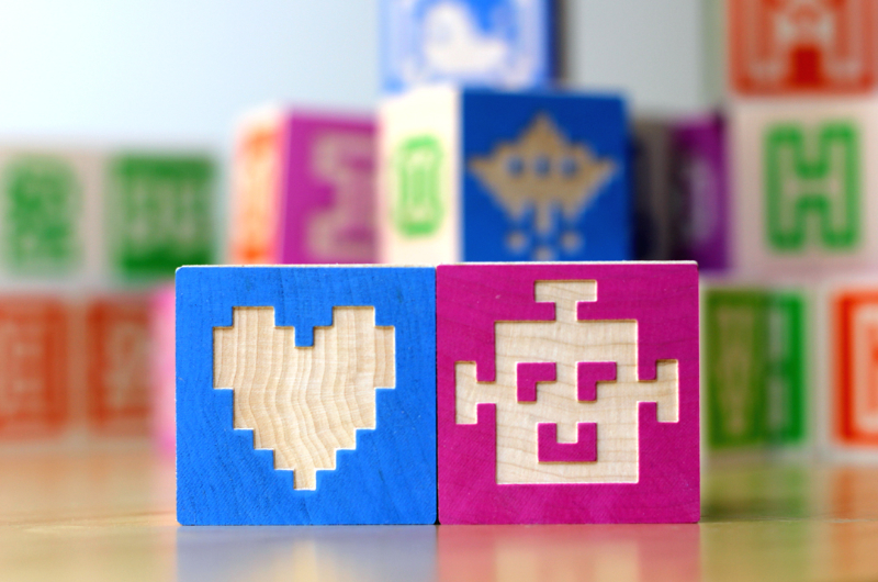 Bitblox I Heart Robots