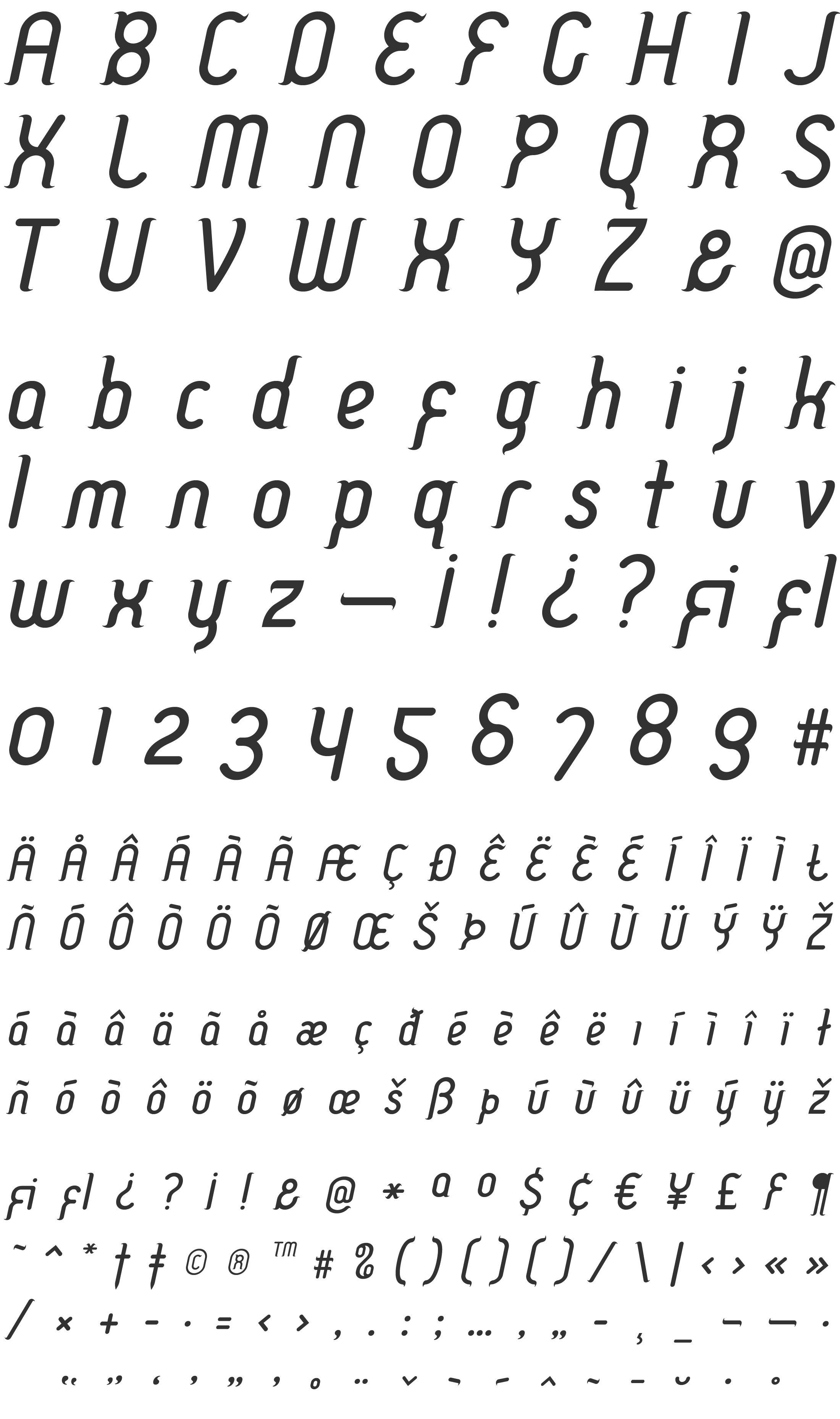 tablemanners_italic_character_set
