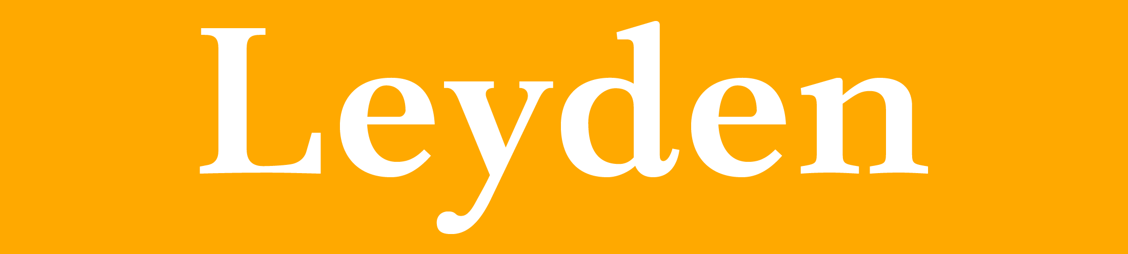 Leyden Font Designed By Lars Bergquist