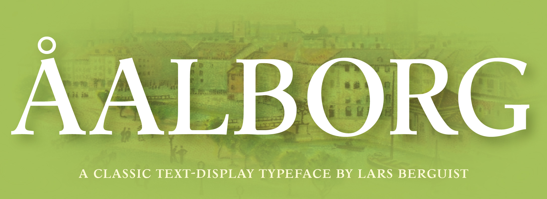 Aalborg Font Specimen